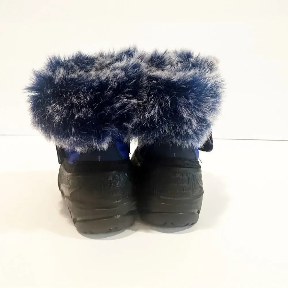 Kamik Blue Snow Boots sz 5 toddler Waterproof Insulated Winter Boots